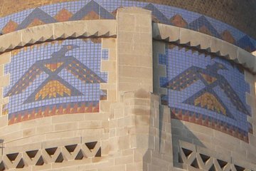 Thunderbird Closeup on Dome of State Capitol