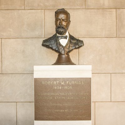 Governor Robert Furnas Bust 0703_0503