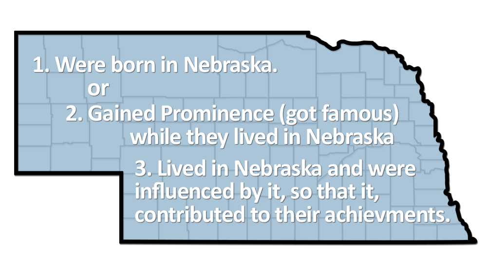 Famous People of Nebraska Map 0707_0207