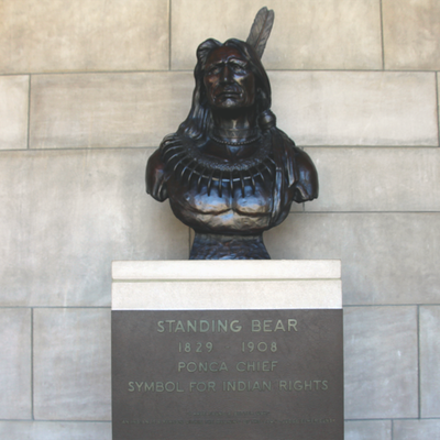 Standing Bear Bust 0901_02101
